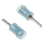 165046 | TE Connectivity, PIDG Insulated, Tin Crimp Pin Connector, 1mm² to 2.6mm², 16AWG to 14AWG, 1.8mm Pin Diameter, Blue