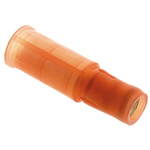 141456-1 | TE Connectivity, PIDG Insulated Female Crimp Bullet Connector, 0.5mm² to 1.3mm², 20AWG to 16AWG, 3mm Bullet diameter,