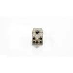 RS PRO Heavy Duty Power Connector Insert, 5 contacts, 16A, Female