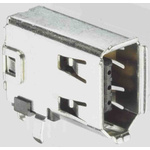 53460-0639 | Molex 6 Way Right Angle Through Hole Firewire Connector, Socket