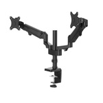 118498 | Hama Dual-Monitor Arm, Max 32in Monitor, 2 Supported Display(s) With Extension Arm