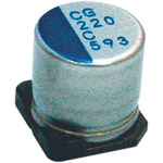 Nichicon 47μF Surface Mount Polymer Capacitor, 16V dc