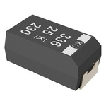 Kemet 100μF Surface Mount Polymer Capacitor, 25V dc