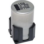 Panasonic 220μF Surface Mount Polymer Capacitor, 50V dc