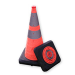 RS PRO Weighted Orange 50 cm Fabric Traffic Cone