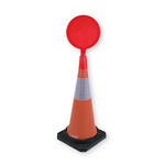 RS PRO Weighted Orange 75 cm Polyethylene Traffic Cone