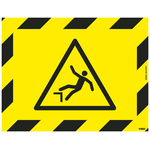 RS PRO Self-Adhesive Area Hazard Hazard & Warning Label