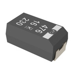 KEMET 100μF Surface Mount Polymer Capacitor, 6.3V dc
