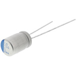 Nichicon 100μF Through Hole Polymer Capacitor, 16V dc
