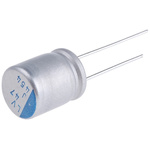 Nichicon 47μF Through Hole Polymer Capacitor, 63V dc