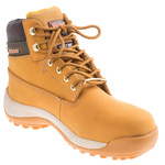 RS PRO Honey Steel Toe Capped Mens Safety Boots, UK 7, EU 41