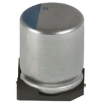 Nippon Chemi-Con 100μF Surface Mount Polymer Capacitor, 6.3V dc