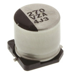 Panasonic 270μF Surface Mount Polymer Capacitor, 35V dc