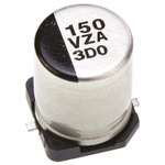 Panasonic 150μF Surface Mount Polymer Capacitor, 35V dc