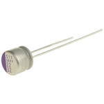 Panasonic 22μF Through Hole Polymer Capacitor, 32V dc
