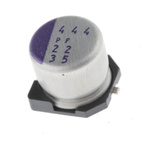 Panasonic 22μF Surface Mount Polymer Capacitor, 35V dc