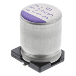 Panasonic 120μF Surface Mount Polymer Capacitor, 35V dc