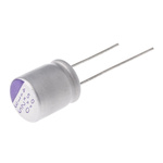 Panasonic 120μF Through Hole Polymer Capacitor, 35V dc