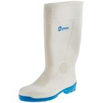 RS PRO White Steel Toe Capped Unisex Safety Boots, UK 8, EU 42