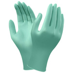 25-201/065 | Ansell NeoTouch Green Neoprene Disposable Gloves size 7, Small x 100 Powder-Free