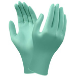 25-101/075 | Ansell NeoTouch Green Neoprene Disposable Gloves size 8, Medium x 100 Powder-Free
