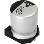 Vishay 100μF Surface Mount Polymer Capacitor, 16V dc