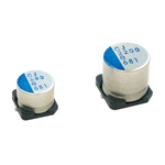 Nichicon 470μF Surface Mount Polymer Capacitor, 6.3V dc