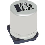 Panasonic 100μF Through Hole Polymer Capacitor, 63V dc
