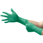 92-605 S6.5-7 | Green Nitrile Disposable Gloves size S x 100 Powder-Free