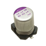 Panasonic 180μF Surface Mount Polymer Capacitor, 16V