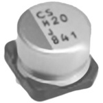 Nichicon 68μF Surface Mount Polymer Capacitor, 10V dc
