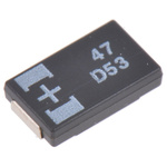 Panasonic 47μF Surface Mount Polymer Capacitor, 20V dc
