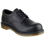 FS57 Lace-Up Shoe 7 | Dr Martens Icon 2216 Mens Black Toe Capped Safety Shoes, EU 41, UK 7