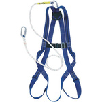 1011897 | Honeywell Safety Fall Arrest Kit with D-Ring, Fast Release Buckle, Harness, Karabiner, Restraint Lanyard, Titan
