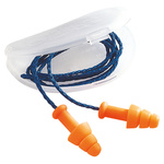 1011239 | Honeywell Safety Corded Reusable Ear Plugs, 30dB, Orange, 50 Pairs per Package