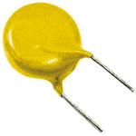 Vishay Single Layer Ceramic Capacitor (SLCC) 2.2nF 500V ac ±20% Y5V Dielectric, VY1 Series, Through Hole +125°C Max Op.