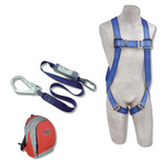 AA1040 | Protecta Fall Arrest Kit with 1 AB17510CE Single point harness, 1 AE5101 Shock Absorbing Lanyard, 1 AK053 Bag