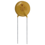 Vishay Single Layer Ceramic Capacitor (SLCC) 470pF 500V ac ±20% Y5U Dielectric, AY1, Through Hole +125°C Max Op. Temp.