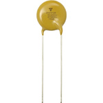 Vishay Single Layer Ceramic Capacitor (SLCC) 10nF 300V ac ±20% Y5V Dielectric, AY2, Through Hole +125°C Max Op. Temp.