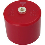 Vishay Single Layer Ceramic Capacitor (SLCC) 500pF 14 kVrms, 40kV dc -20 → +80% Y5U Dielectric, 715C40DK, Screw