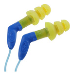 UF-01-014 | 3M E.A.R Ultrafit X Corded Reusable Ear Plugs, 35dB, Yellow, 50 Pairs per Package