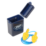 AEE110-060-200 | JSP Corded Reusable Ear Plugs, 26dB, Blue, Yellow, 1 Pairs per Package