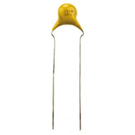 Vishay Single Layer Ceramic Capacitor (SLCC) 120pF 2kV dc ±10% S3N Dielectric, F, Through Hole +125°C Max Op. Temp.