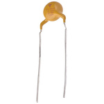 Vishay Single Layer Ceramic Capacitor (SLCC) 680pF 500V ac ±20% Y5U Dielectric, VY1, Through Hole +125°C Max Op. Temp.