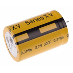 Eaton 300F Supercapacitor -5 → +10% Tolerance, 2.7V dc, Through Hole