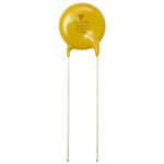 Vishay Single Layer Ceramic Capacitor (SLCC) 100pF 300V ac ±10% Y5S Dielectric, AY2, Through Hole +125°C Max Op. Temp.