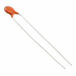 Vishay Single Layer Ceramic Capacitor (SLCC) 300pF 1kV dc ±10% X5F Dielectric, 562R, Through Hole +105°C Max Op. Temp.