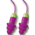 6401 | Moldex Corded Reusable Ear Plugs, 30dB, Purple, 50 Pairs per Package