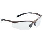 CONTPSI | Bolle CONTOUR II Anti-Mist UV Safety Glasses, Clear Polycarbonate Lens, Vented