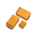 AVX 220μF Electrolytic Tantalum Capacitor 10V dc, TAJ Series